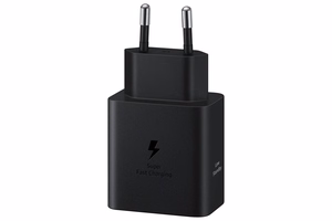 Seinälaturi Samsung EP-T4511XBEGEU 45W USB-C / USB-C -kaapelilla 1.8 m, musta