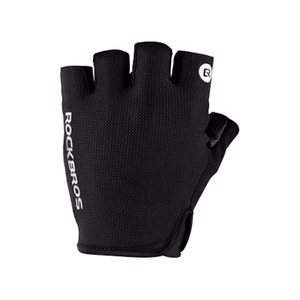 Rockbros S106BK pyöräilyhanskat, koko L, mustat