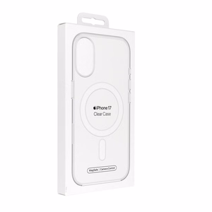 iPhone 17 läpinäkyvä suojakuori MagSafella