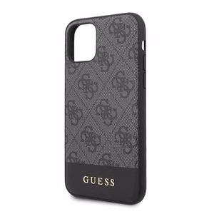 Guess 4G Stripe Collection suojakuori iPhone 11 6.1" / Xr:lle - harmaa