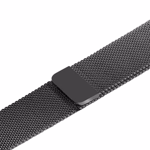 Crong Milano Steel stainless-steel strap for Apple Watch 38 / 40 / 41 / 42 mm, graphite