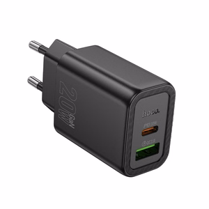 Puhelinlaturi Hoco USB A + USB C QC3.0 PD 3A 20W N61 musta