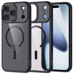 Tech-Protect MagMat MagSafe Suojakuori iPhone 17 Pro Max:lle - Kirkas Musta