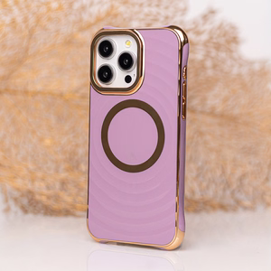 Circle Glam magneettinen puhelinkuori iPhone 13 Pro 6,1' violetti
