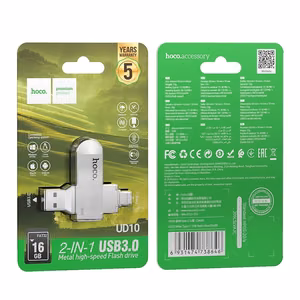 HOCO USB-muistitikku USB A + Type C UD10 16GB USB3.0