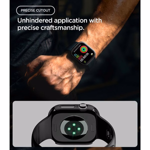Spigen Thin Fit -suojakuori laitteelle Apple Watch 46 mm – musta