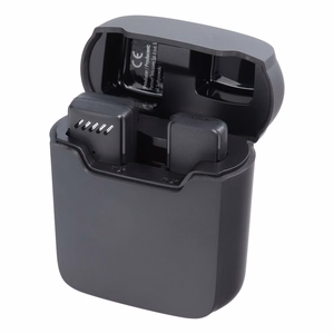Langaton solmiomikrofoni USB-C latauskotelon kanssa S11 musta