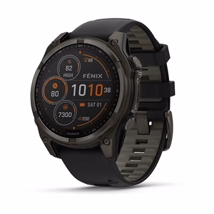 Garmin Fenix 8 Sapphire Solar älykello, musta/harmaa 010-02906-11