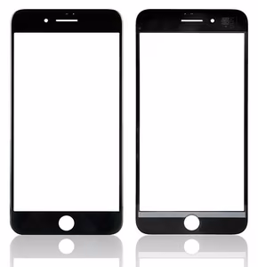 Apple iPhone 8 Plus LCD-näyttölasi kehyksellä ja OCA:lla musta V2 ORG