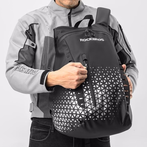Rockbros H36 reppu kypäräpidikkeellä 14.5L - musta