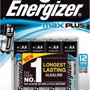 Alkaline battery Energizer Max Plus LR6 (AA) 1.5V 4 pcs.