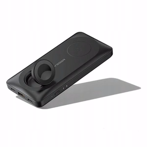 Ulkoinen akku yhteensopiva MagSafe:lle Veger MagMulti (W1156) PD QC3.0 3A 22,5W 10000 mAh langattomalla latauksella musta