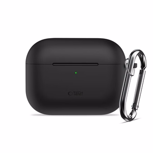Tech-Protect Silikoninen Hook Suojakuori AirPods Pro 3 -lle - musta
