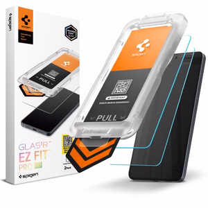 Spigen Glas.Tr Ez Fit Pro HD karkaistu lasi 2-pakkaus Samsung Galaxy S26:lle läpinäkyvä