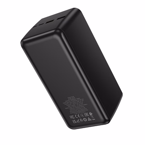 Borofone Power Bank 50000mAh BJ80C Clever - 2xUSB + Type C - QC 3.0 22,5W PD 20W black