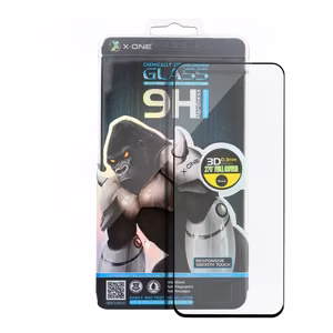 Karkaistu lasi X-ONE - iPhone Xs/11 Pro:lle 3D Full Cover musta