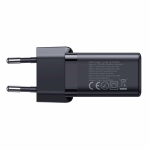 Charger Joyroom "JR-TCN03" Black 24W (4xUSB)
