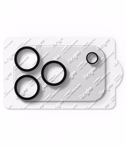 Ringke Camera Full Cover -kameransuojalasi, 2 kpl:n pakkaus iPhone 18 Pro -mallille, musta