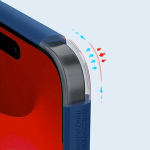 Case Nillkin Super Frosted Shield Pro Apple iPhone 15 Plus blue