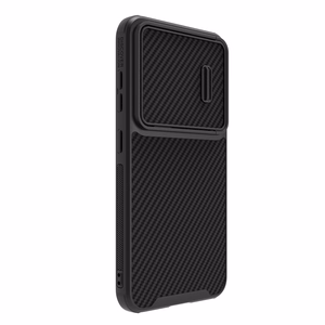 Nillkin Synthetic Fiber S suojakuori Samsung Galaxy S23+:lle kameransuojalla musta