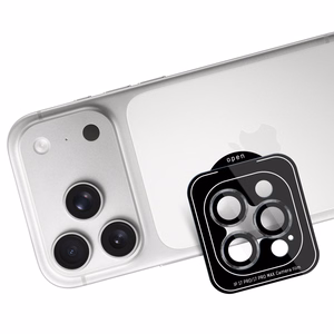 3mk Lens Protection Pro Karkaistu lasi iPhone 17 Pro / 17 Pro Max:lle - Harmaa