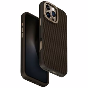 Uniq Keva Max Magclick Lataus Kamerajalusta Suojakuori iPhone 16 Pro Max:lle - Ruskea