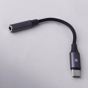 Forever adapteri AJC-01 audioliitin 3,5 mm - USB-C musta