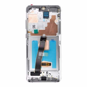 LCD-näyttö SAMSUNG S20 Ultralle valkoinen SOFT OLED kehyksellä