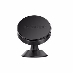 Yleinen autopuhelimen pidike Borofone BH5 Platinum, kojelautakiinnitys, musta