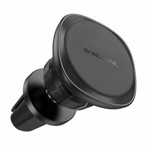 Autopuhelimen pidike Borofone BH102 Cloud, magneettinen, ilmaritilään, musta