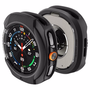 Spigen Liquid Air Suojakuori Samsung Galaxy Watch 8 Classic 46mm:lle - Musta