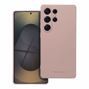 ROAR SPACE suojakuori Samsung S25 Ultra:lle puuterinvaaleanpunainen