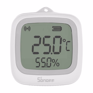 ZigBee LCD lämpötila- ja kosteusanturi Sonoff SNZB-02WD