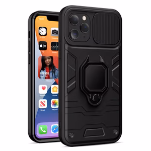 Ring Lens Case for Realme C21 Black