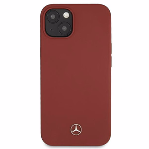 Mercedes Silicone Line kotelo iPhone 13 mini - punainen