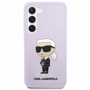 Karl Lagerfeld KLHCS23MSNIKBCU S23+ S916 kovakuori violetti/violetti Silikoninen Ikonik