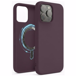 Phone Case "TM MagSafe Silicone" for iPhone 16 / Plum /