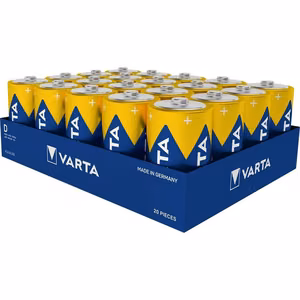 VARTA alkaliakku R20 (D-tyyppi) Industrial Pro 20 kpl