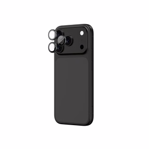 AmazingThing Linssilasi iPhone 17 Pro / Pro Max:lle harmaalla alumiinikehyksellä