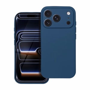 Pehmeä suojakuori IPHONE 17 Pro - tummansininen