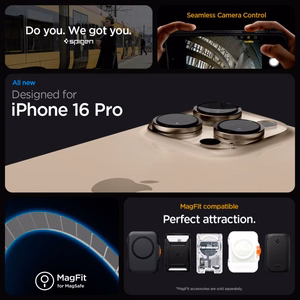 Spigen Liquid Air T MagSafe Suojakuori iPhone 16 Pro:lle - matta musta