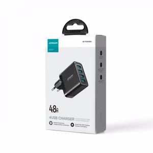 Charger Joyroom "JR-TCN03" Black 24W (4xUSB)