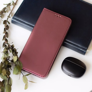Smart Magneettinen Suojakuori iPhone 17 Pro 6,3 burgundinpunainen