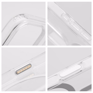 Clear Mag Cover Elite STR-suojakuori mallille iPhone 17 Pro / 18 Pro, MagSafe-yhteensopiva, kellastumattomasta materiaalista ja Camera Control -painikkeella – läpinäkyvä