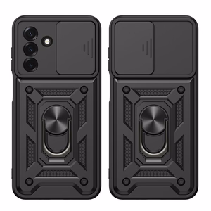 Tech-Protect CamShield Pro suojakuori malleille Samsung Galaxy A17 / A18 / A26 4G / 5G, musta