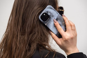 Suojakuori iPhone 14 PLUS:lle Forcell F-Protect Mirage yhteensopiva MagSafe marble mist