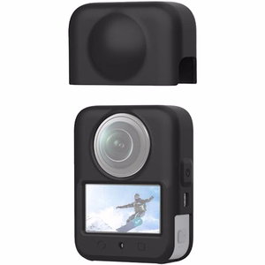 PULUZ silikoninen linssin suojakansi DJI Osmo 360:lle (musta)
