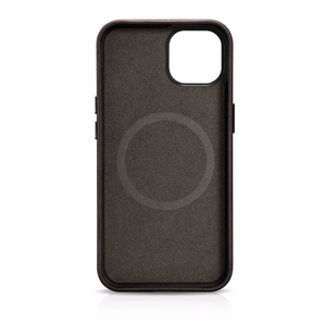 iCarer Öljyvaha Premium Nahkakotelo iPhone 14 Plus Magneettinen nahkakotelo MagSafe ruskea (WMI14220703-BN)