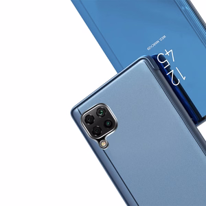 Clear View Kotelo Samsung Galaxy M53 5G musta