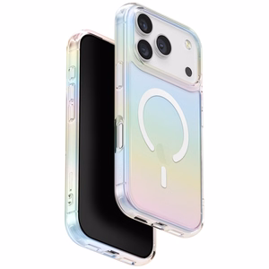 Uniq Iridescia Magclick Lataussuojakuori iPhone 17 Pro:lle - Moniväri